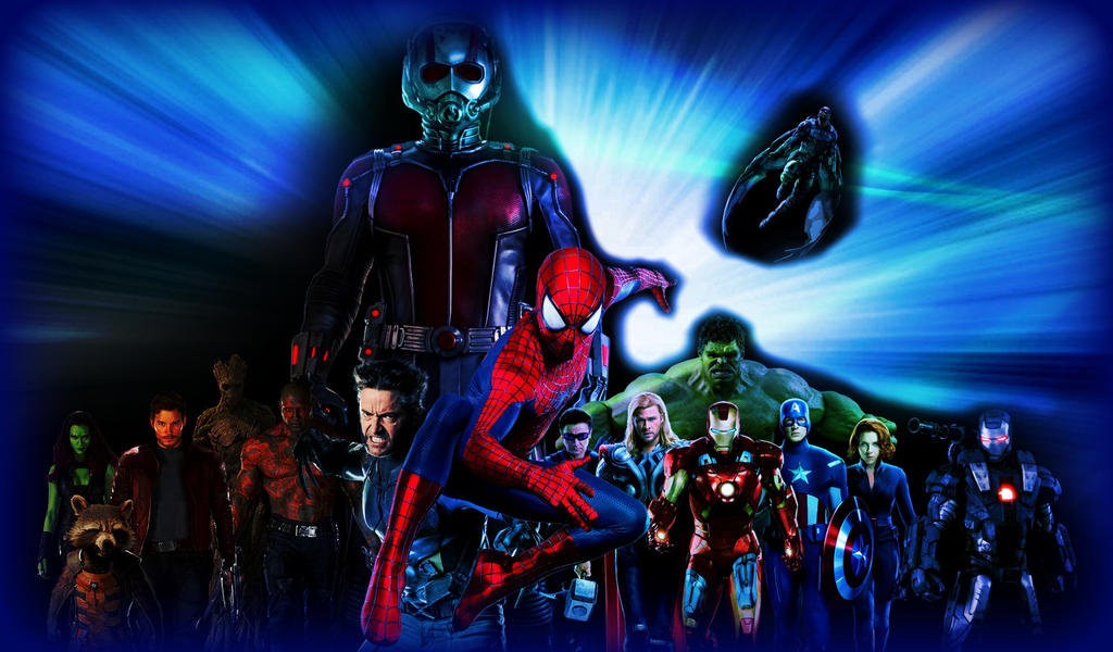 Spiderman, Wolverine, Avengers, Guardians by DOMREP1 on DeviantArt