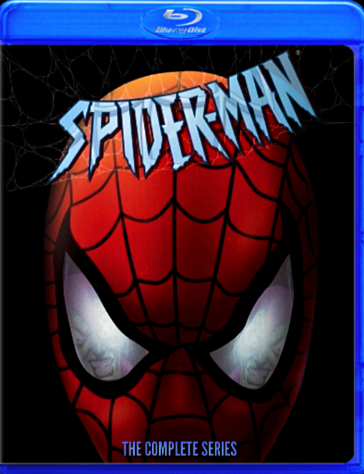 Spider-Man the Animated Series 1994 the Complete Series 5 Seasons with 65  Episodes on 3 Blu-ray Discs