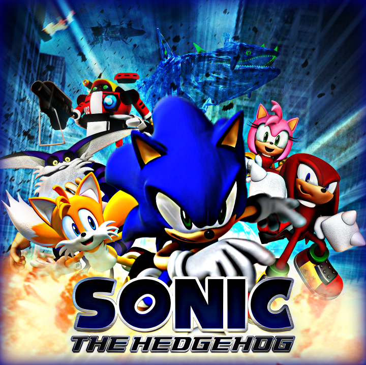 SONIC THE HEDGEHOG POSTER SONIC ADVENTURE by DOMREP1 on ...