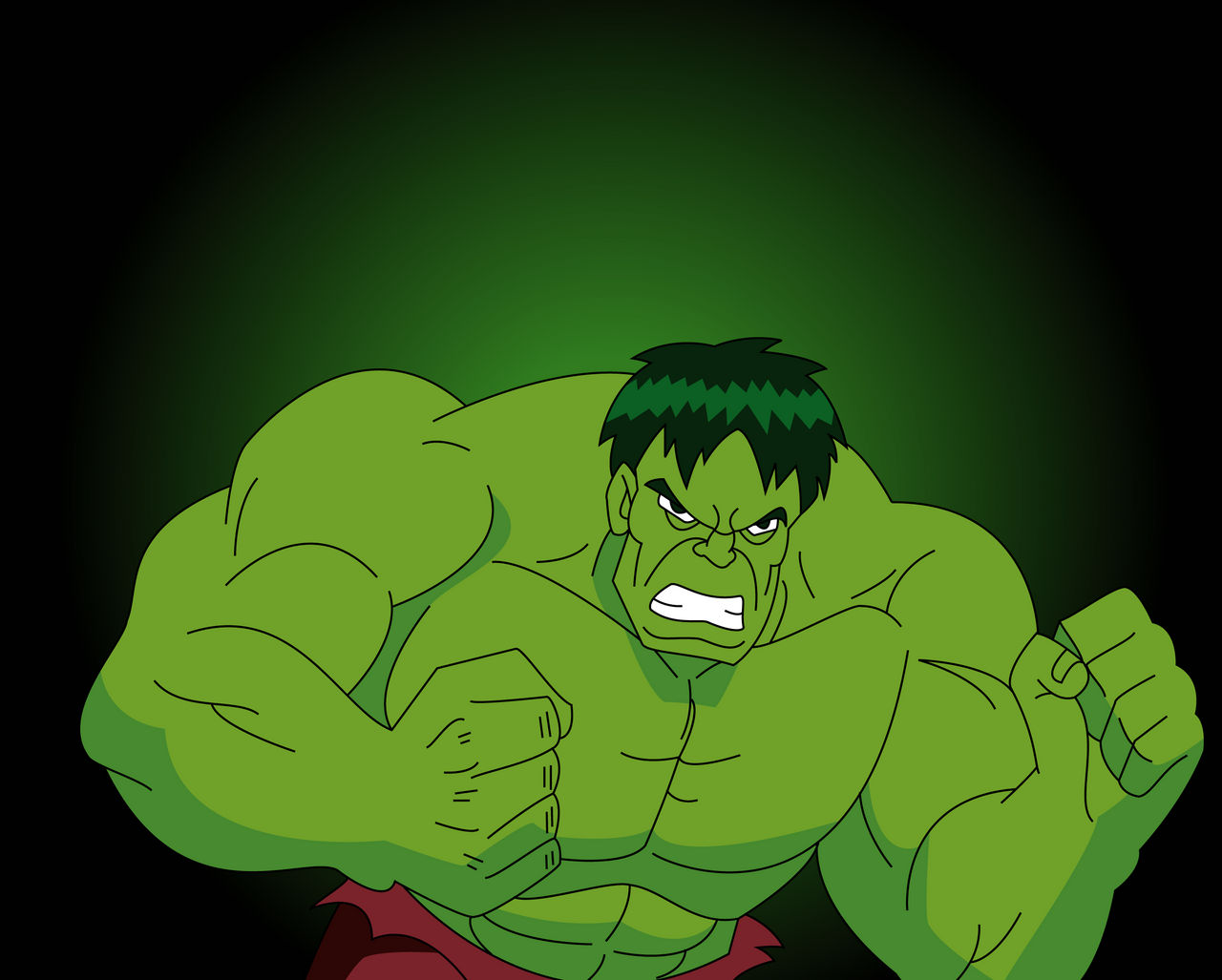 THE INCREDIBLE HULK [THE ANIMATED SERIES] by DOMREP1 on DeviantArt