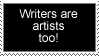 Writer - stamp