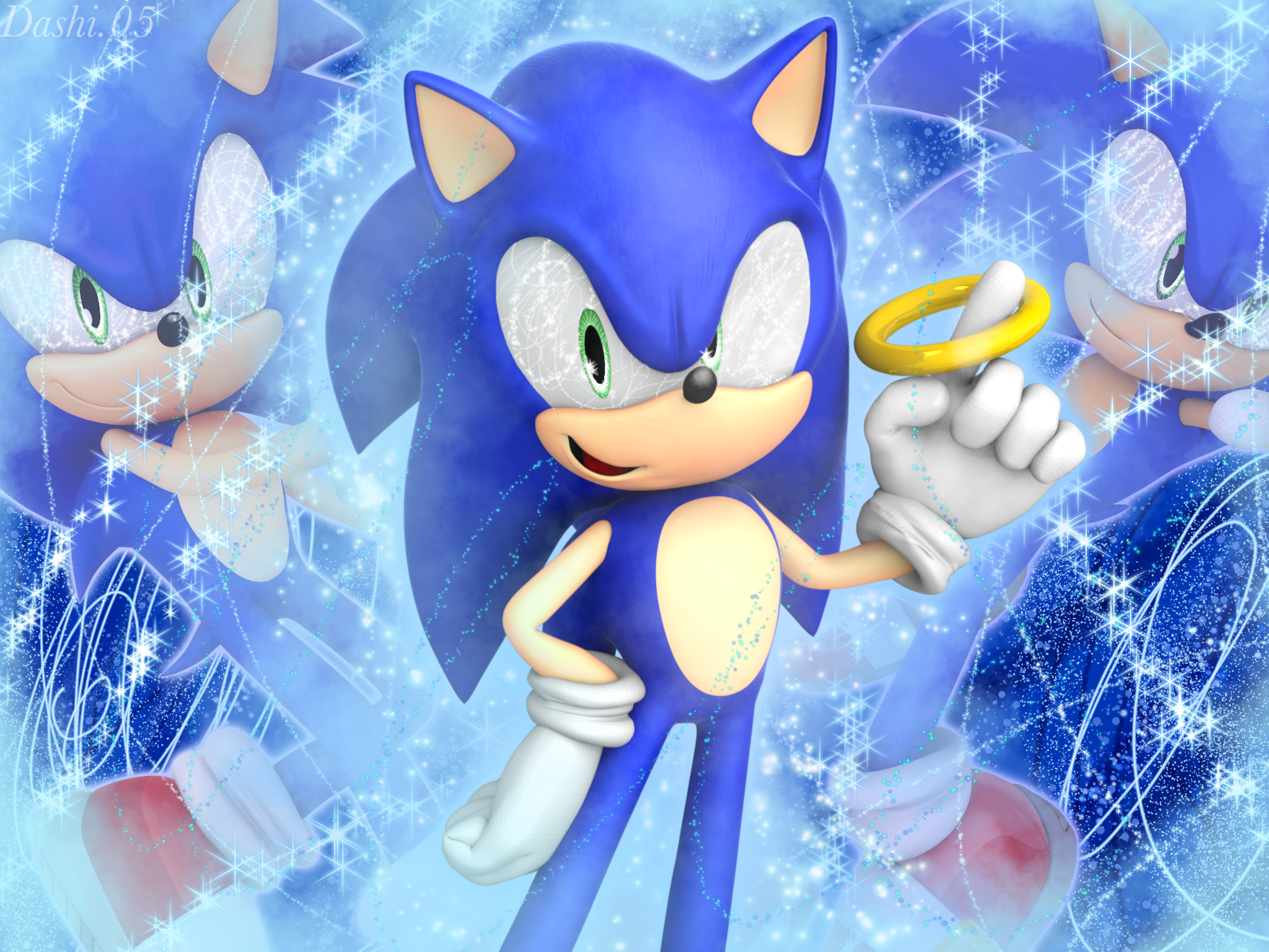 Sonic The Hedgehog Edit Wallpaper By Dashi05 On Deviantart