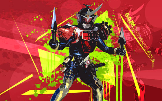 Kamen Rider Gaim Strawberry Arms Wallpaper