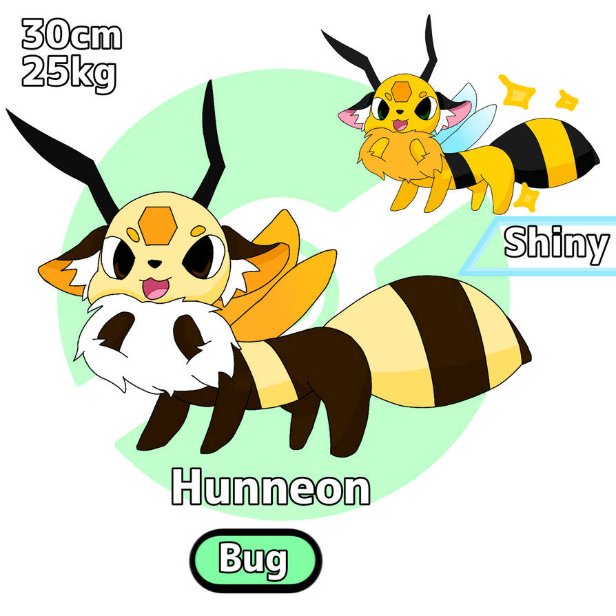 Hunneon Bug-type Eeveelution, Hunneon! by AstralDragonGrrl on DeviantArt