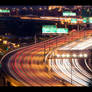 S Shaped light trails