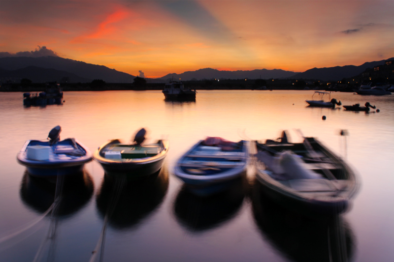 Magic Hour with Yacht I