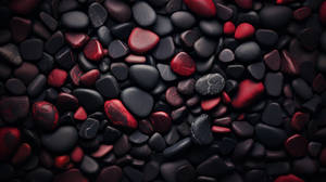 Lava Pebbles Wallpaper