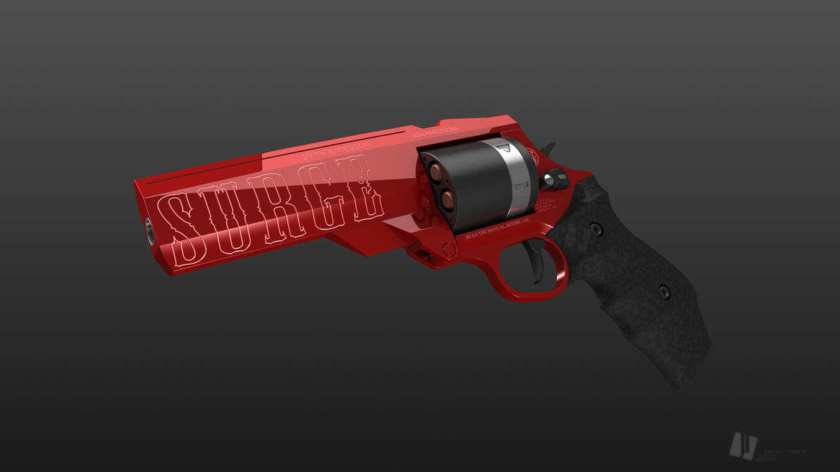 Revolver concept Red 1 by oblyz on DeviantArt