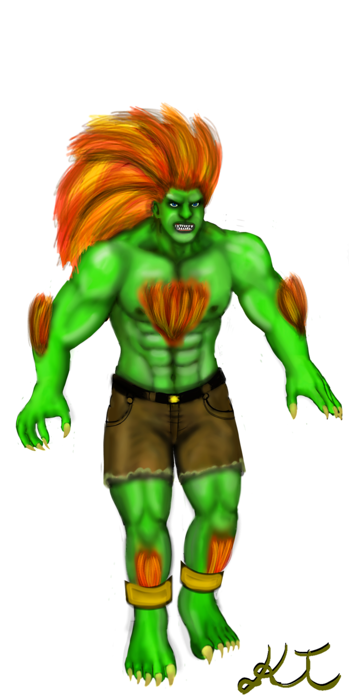 Blanka (Street Fighter) by Greco14 on DeviantArt