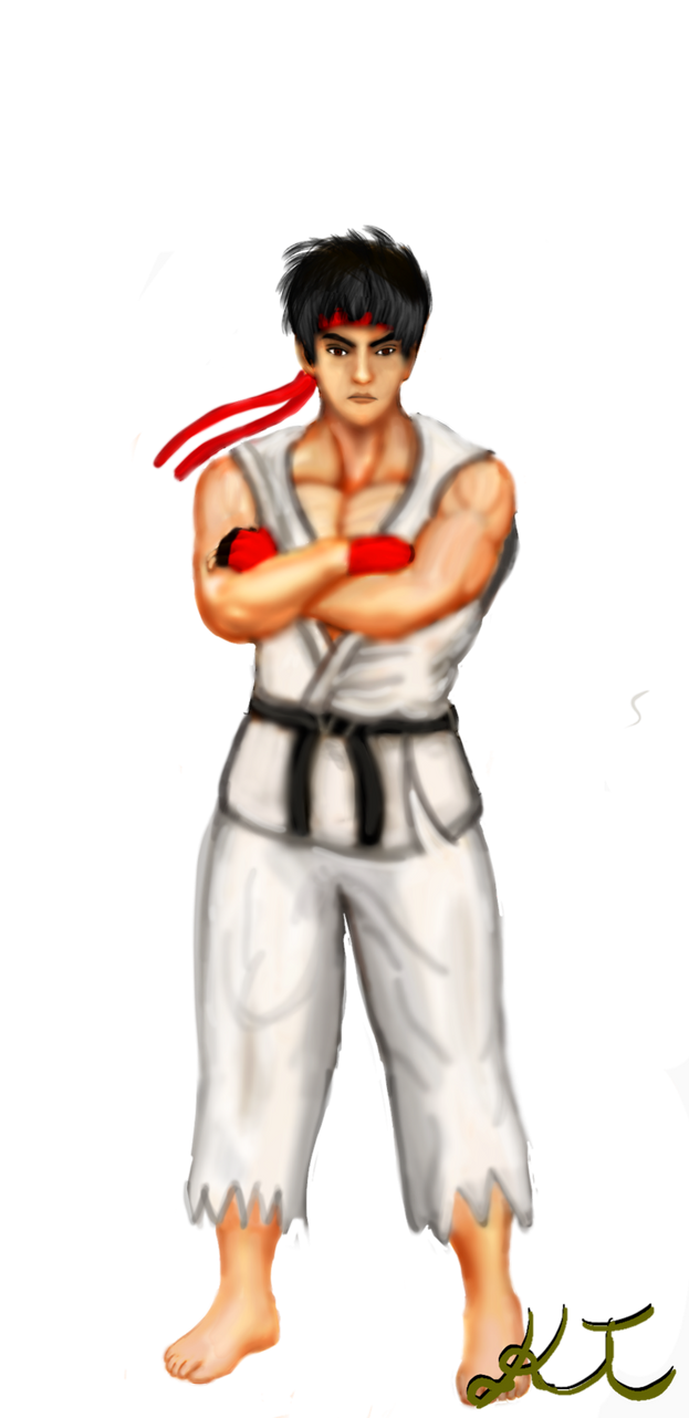 Ryu - Front View Panel by LA-Laker on DeviantArt