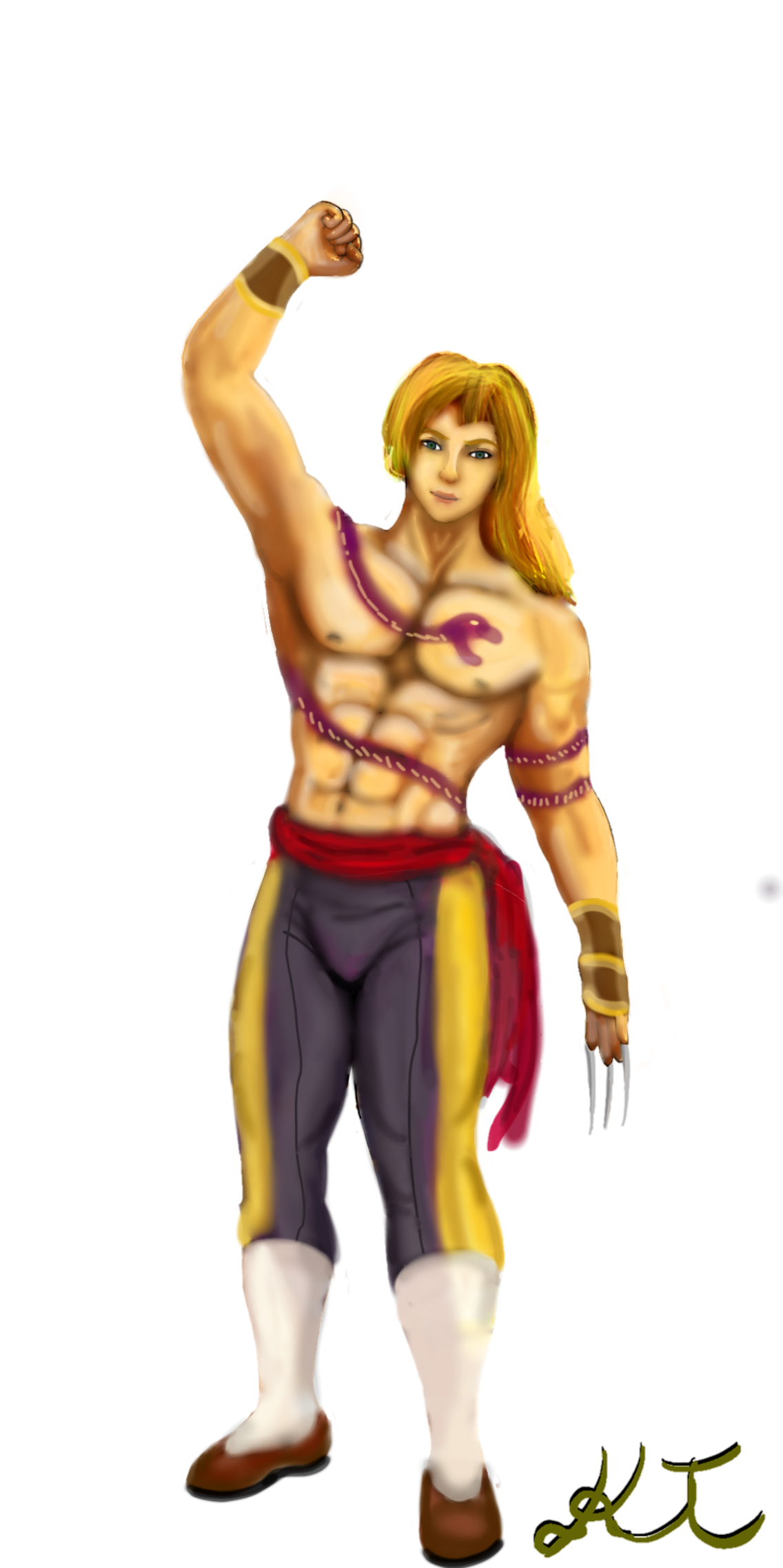 Vega (Street Fighter II Battle Sprite) by L-Dawg211 on DeviantArt