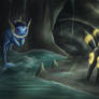 Umbreon and Vaporeon