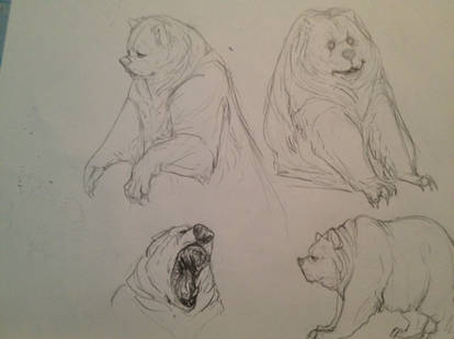 Bear sketches