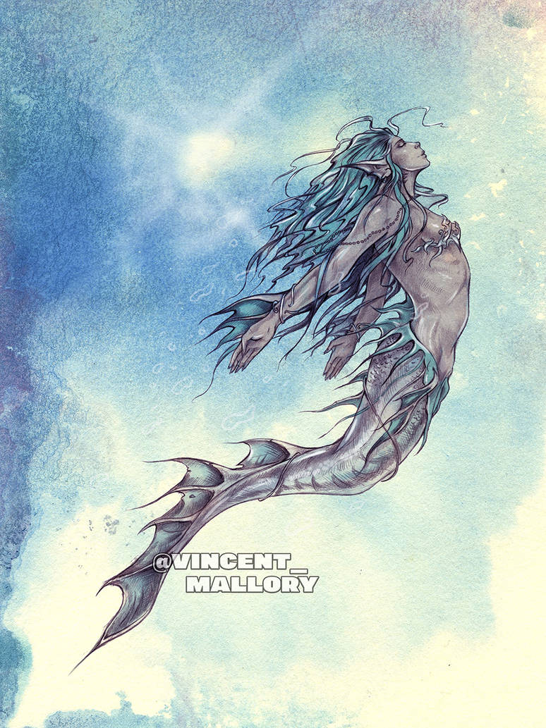 Mermaid by VincentMallory on DeviantArt