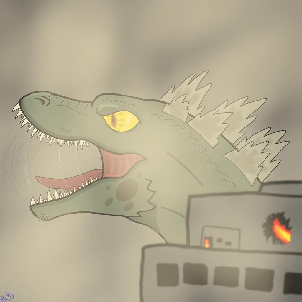 Godzilla The Ride Deviantart Godzilla by Rickybro on DeviantArt