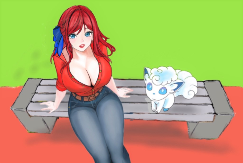 Sitting in park