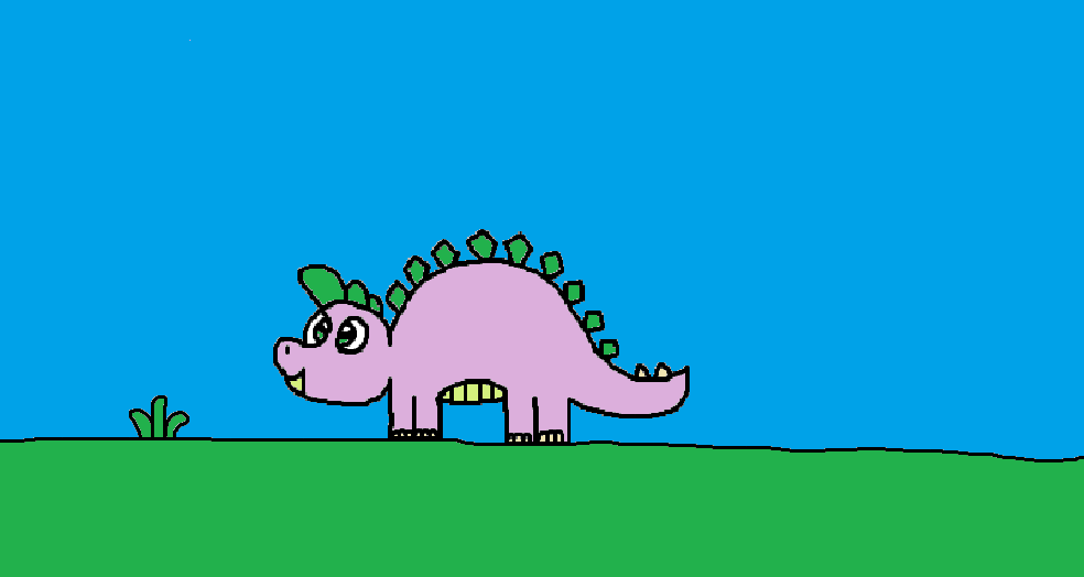 Spike as a Stegosaurus by Kookaman25 on DeviantArt