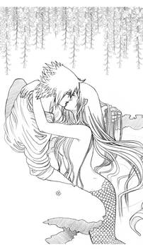 SasuHine_A Mermaid's Kiss