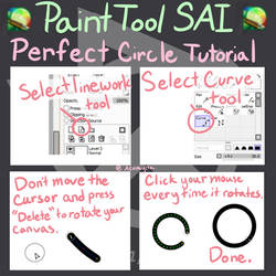 SAI Perfect Circle Tutorial