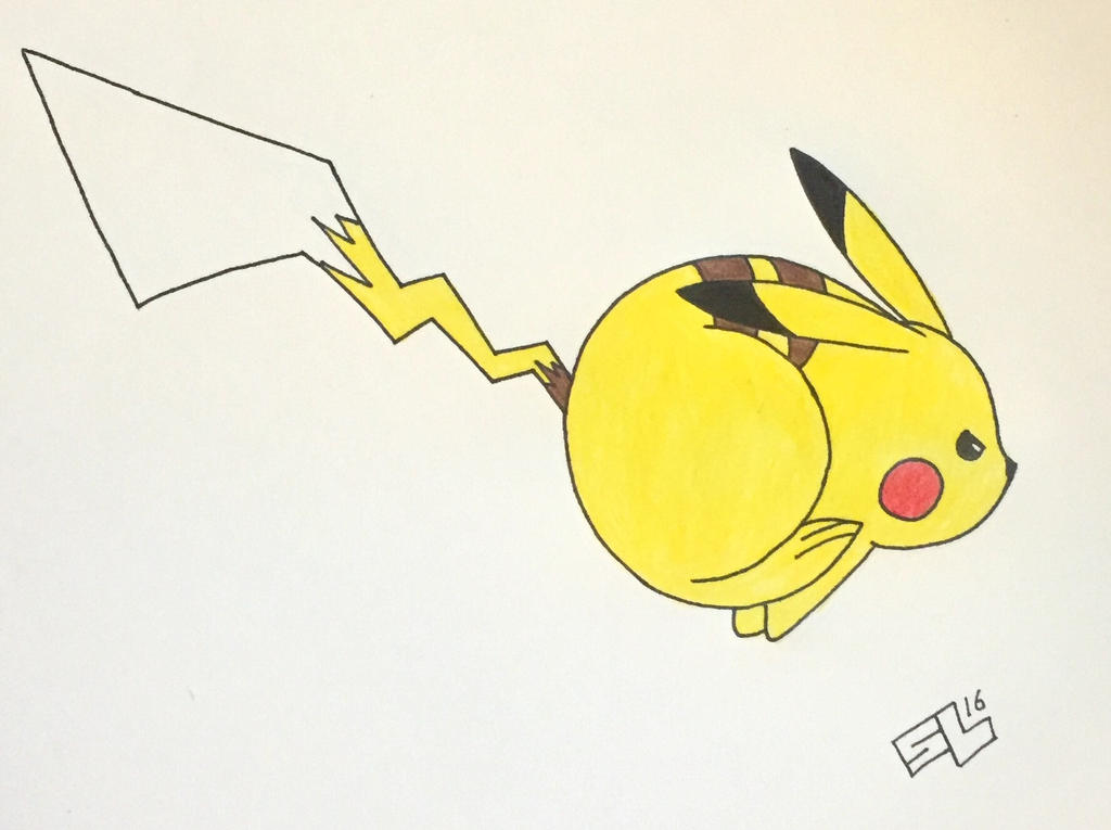 Racing Pikachu by Silver13Phoenix on DeviantArt