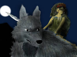 Princess Mononoke and Moro