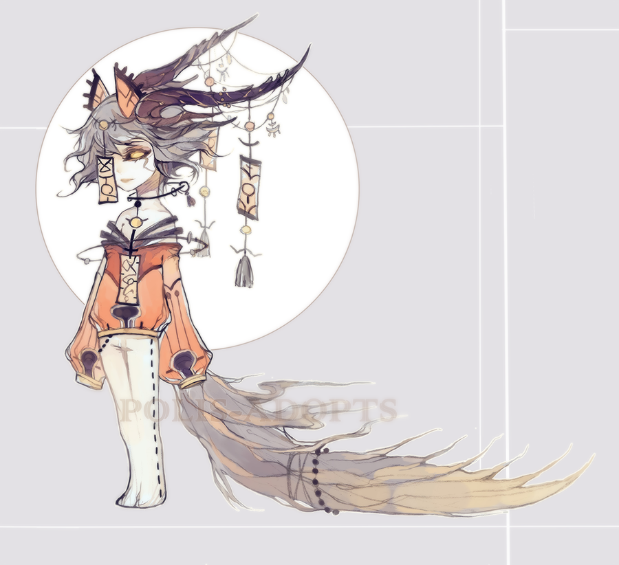 [CLOSED] Adopt set price - Wind Chime Demon