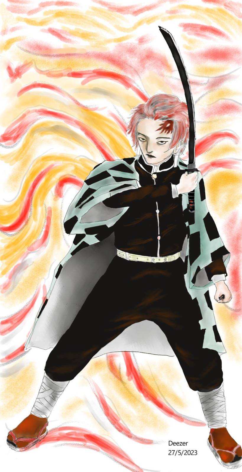 Tanjrip Tanjiro Kamado from Demon Slayer by Deezer940531 on DeviantArt