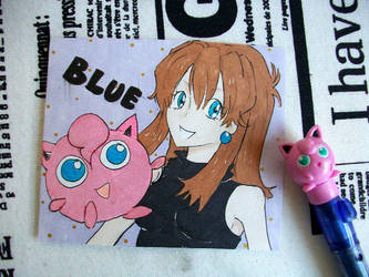 Blue and Jigglypuff