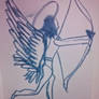 Angel With Bow And Arrow