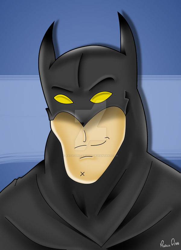 Batman colored by rafacaricaturas on DeviantArt