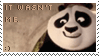 Kung Fu Panda - Po Stamp 2 by squishy-paws