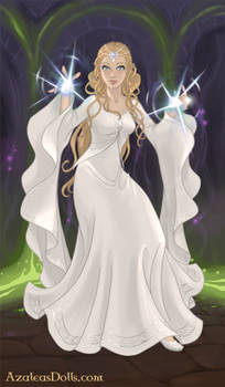 Galadriel in Magical Elf Dress Up game