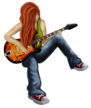 Guitar girl