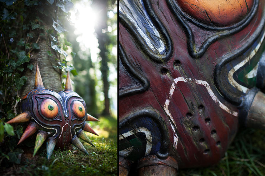 Majora's Mask - Wooden Replica by ThePropBox Majora's Mask - Wooden Replica by ThePropBox