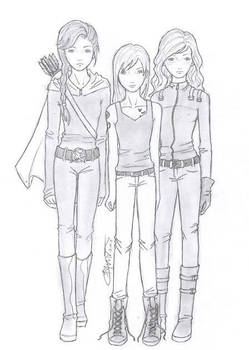 Three of my favorite heroines.