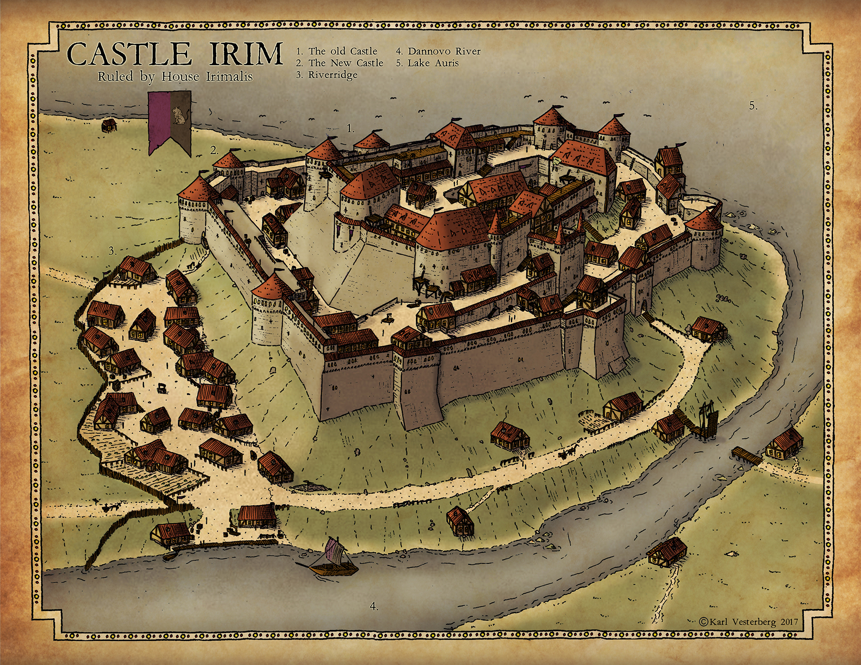 Commission 2017:  Castle Irim