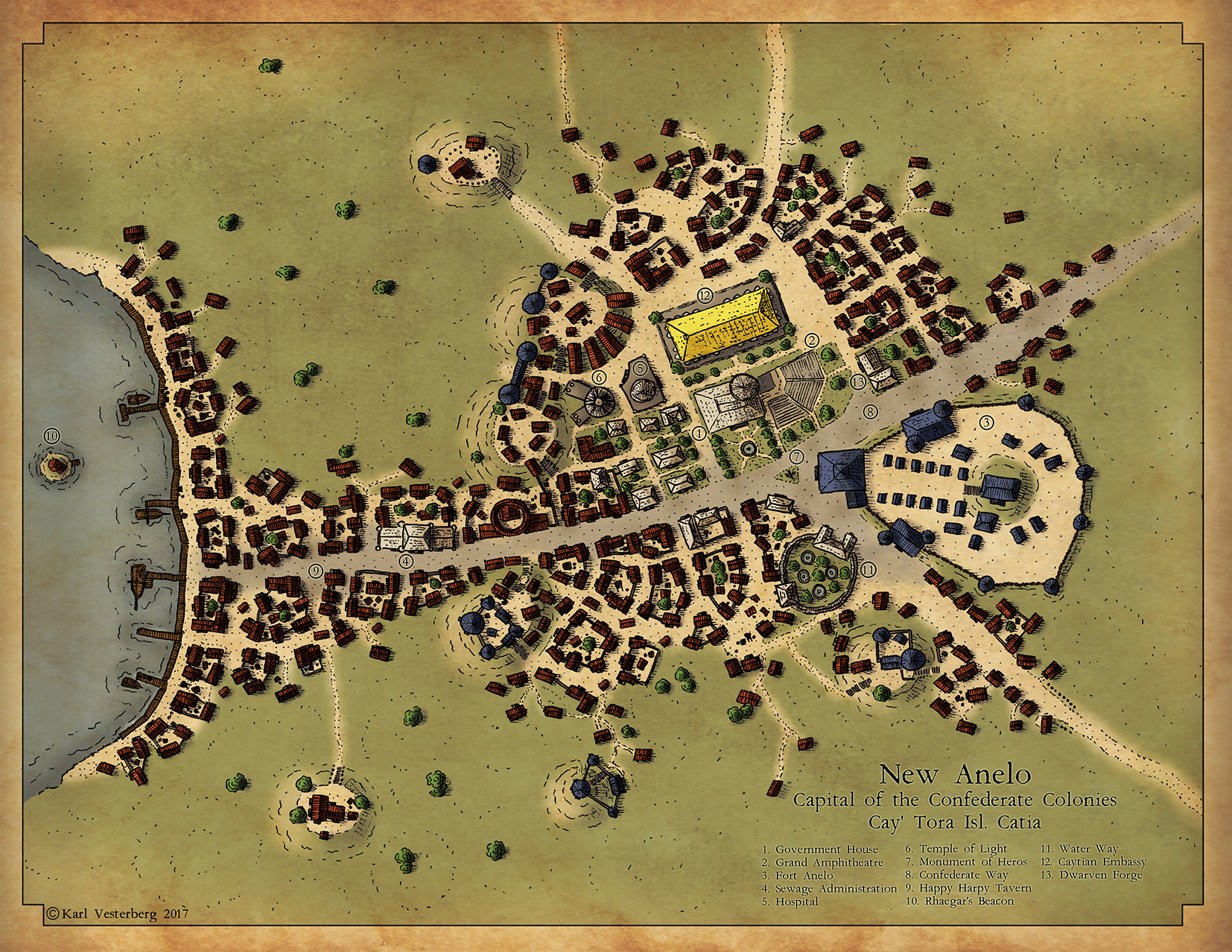 Commission 2017: New Anelo by Traditionalmaps