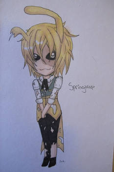 FNAF Humanized chibi Springtrap