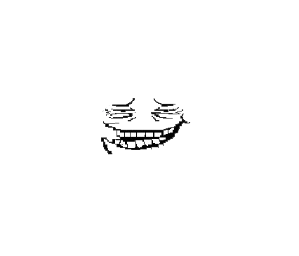 Nightmare Classic Trollface by Flowey2009 on DeviantArt