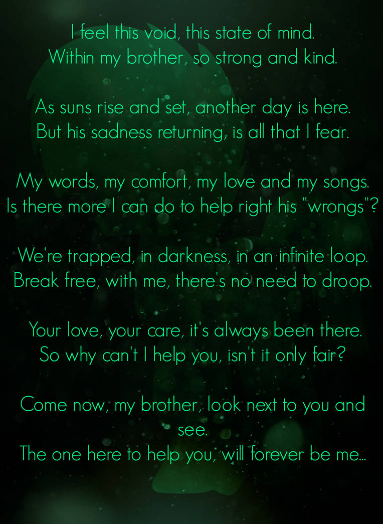 An Infinite Loop (Poem Art/Family) by ConnieTheCasanova on DeviantArt