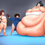 Comm  Sumo Girls By Ishibu-dbk1zt7