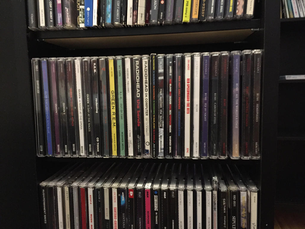 CD Collection Shelf 14 by HybridThePizzaLati on DeviantArt