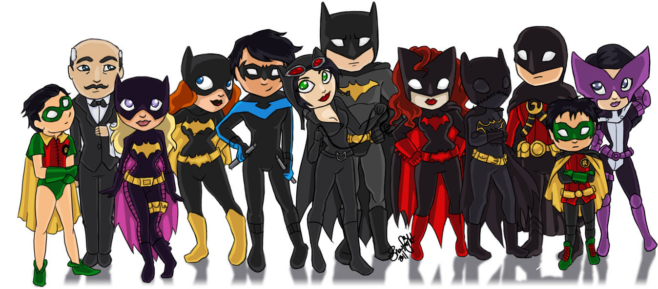Bat Family Values by SnowFright on DeviantArt