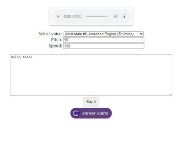 My Voice Reference (SAPI4)