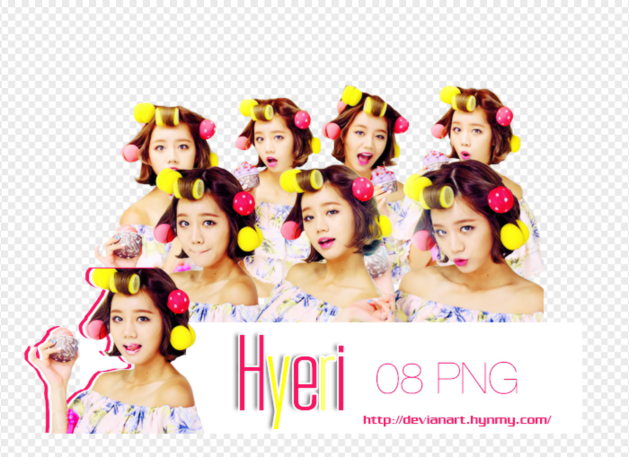 PNG pack Hyeri (Girl's Day) [FREE]