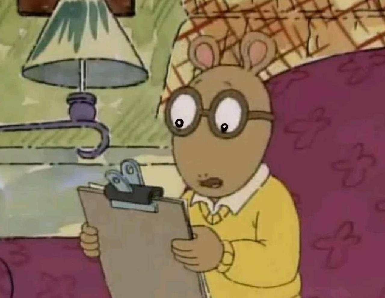 Arthur read was reading those words out loud by Edicitareiffen on ...