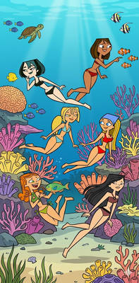 Gwen courtney bridgette lindsey izzy and heather