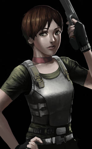 Rebecca Chambers -Resident evil 0 fan-art