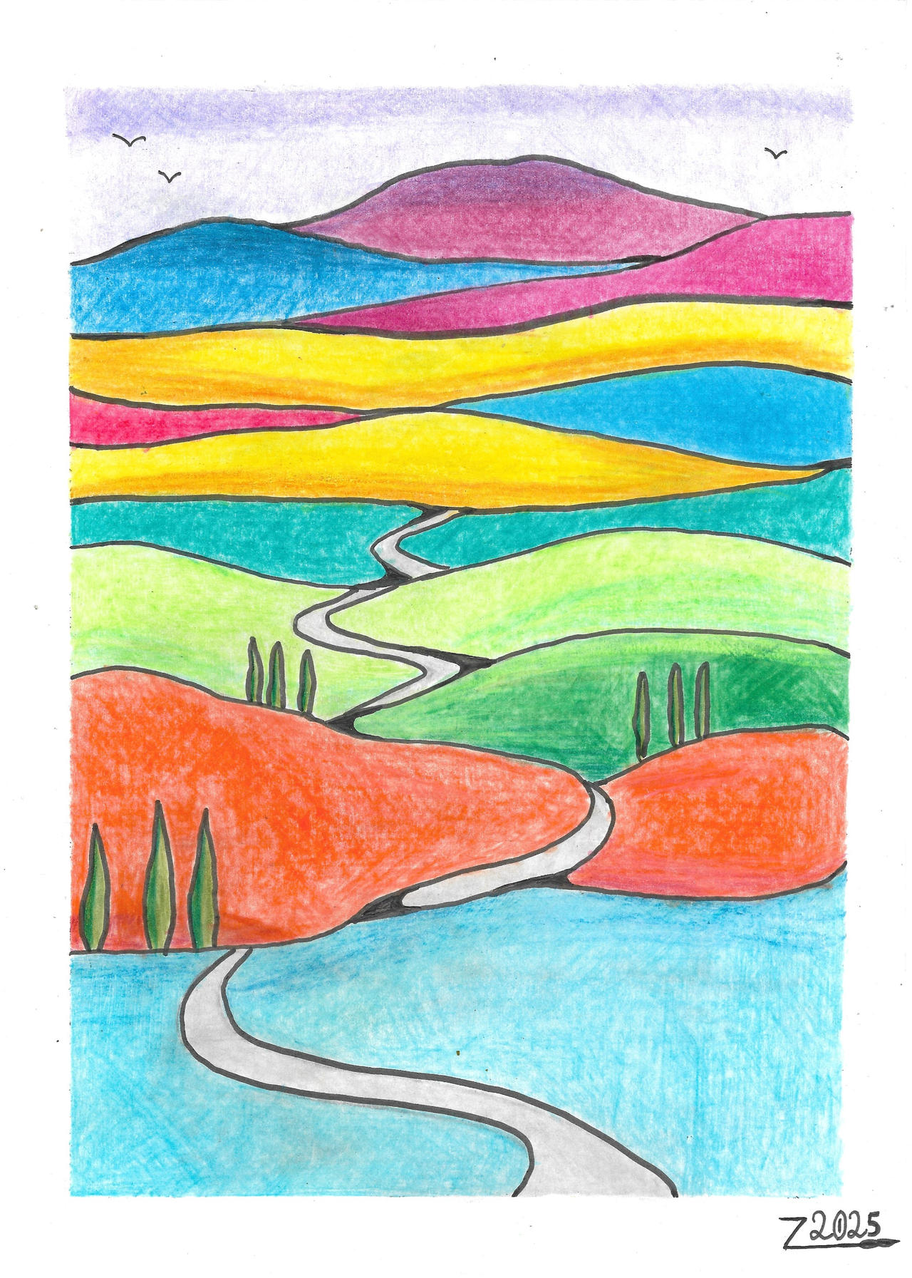 CP4 - Tuscany countryside I