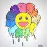 AM39 - Melted Murakami flower
